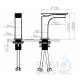 Lucia Single Hole Vanity Faucet - Gold