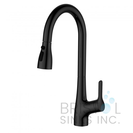 Viola Kitchen Faucet Pulldown Matte Black