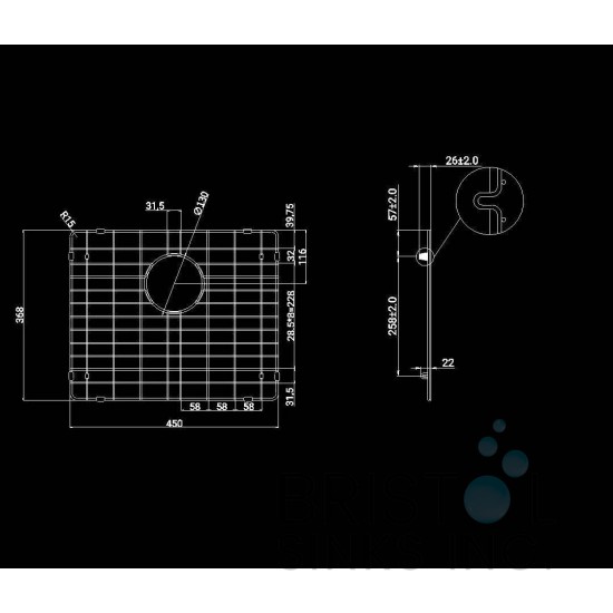 BG1206- Stainless Steel Grid