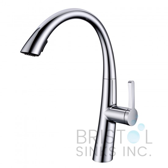 Morelia Kitchen High-Arc Faucet - Chrome
