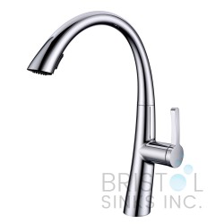 Morelia Kitchen High-Arc Faucet - Chrome