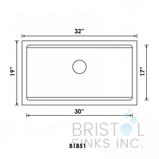 B1851 Single Bowl Workstation Sink B1851 Single Bowl Workstation Sink