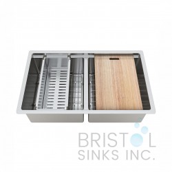 B1860 Double Bowl Workstation Sink