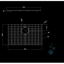 Workstation WS-BG1850 - Stainless Steel Grid - by Bristol Sinks