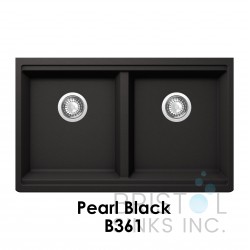 Virtuo Granite Workstation | Double Bowl Sink | B361 - B363