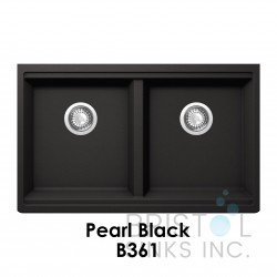 Virtuo Granite Workstation | Double Bowl Sink | B361 - B363