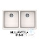 The Adour Granite Double Undermount Equal Bowl Kitchen Sink