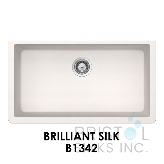 The Adour Granite Single Undermount Bowl Kitchen Sink