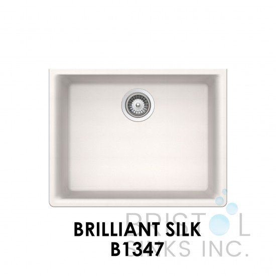 The Adour Granite Single Undermount Bowl Kitchen Sink