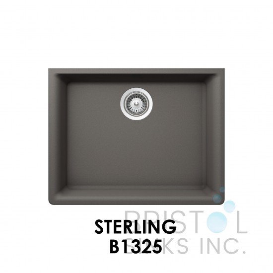 The Adour Granite Single Undermount Bowl Kitchen Sink