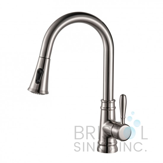 Capri Kitchen Faucet Pulldown Brushed Nickel