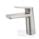 Girona Single Hole Vanity Faucet - Brushed Nickel