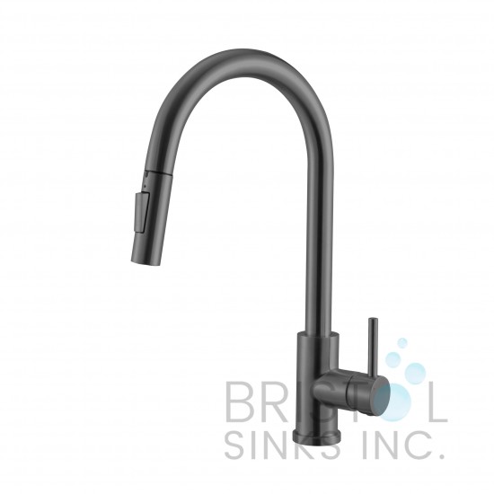 Rivera Kitchen Pull-down Faucet - Gunmetal