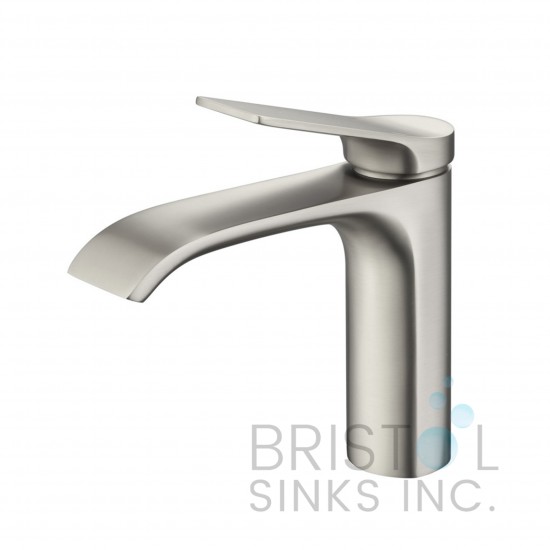 Como Single Hole Vanity Faucet – Brushed Nickel