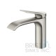 Como Single Hole Vanity Faucet – Brushed Nickel