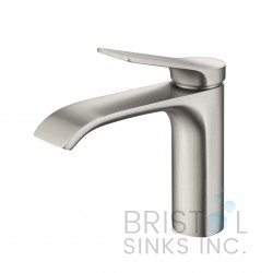 Como Single Hole Vanity Faucet – Brushed Nickel