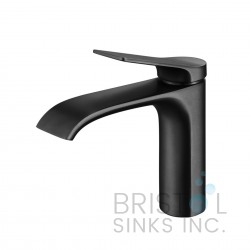 Como Single Hole Vanity Faucet – Matte Black