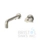 Segovia Wall-Mount Bathroom Faucet – Brushed Nickel