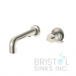 Segovia Wall-Mount Bathroom Faucet – Brushed Nickel