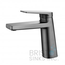 Girona Single Hole Vanity Faucet - Gunmetal