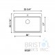 B1251 Workstation Single Bowl Top-mount Sink