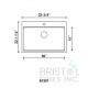 B1251 Workstation Single Bowl Top-mount Sink
