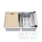 B1861 Workstation Double Bowl Low Divide Undermount Sink
