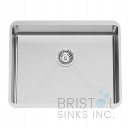B1813ADA Under-mount Stainless Steel Kitchen Sink 20 mm Corners - ADA compliant
