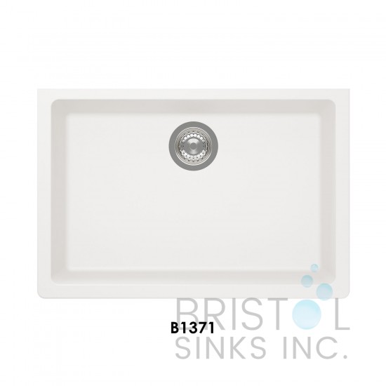 The Adour Granite Undermount Single Bowl Kitchen Sink