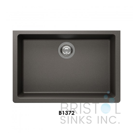 The Adour Granite Undermount Single Bowl Kitchen Sink