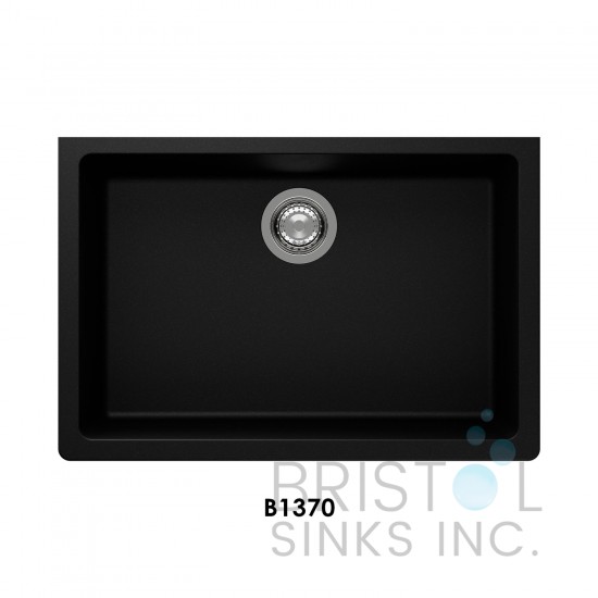 The Adour Granite Undermount Single Bowl Kitchen Sink