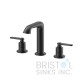 Fontana Contemporary Widespread Faucet - Matte Black 