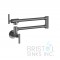 Mercada Kitchen Pot Filler Wall Mounted Faucet - Gunmetal
