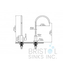 Novara Reverse Osmosis Faucet - Brushed Nickel