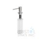 Soap Dispenser - Round Design - Brushed Nickel