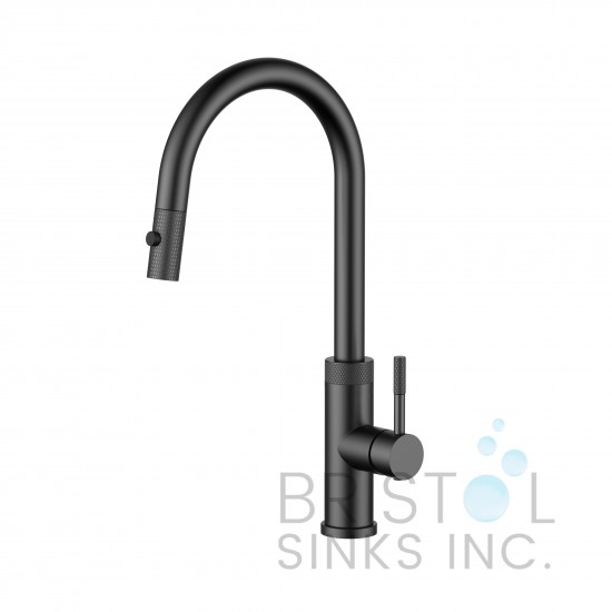 Taranto - Pull-down Kitchen Faucet - Matte Black