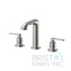 Fontana Contemporary Widespread Faucet - Brushed Nickel