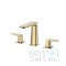 Veneto Contemporary 3-Piece Faucet - Gold