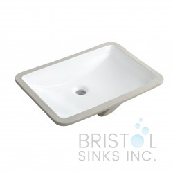 B606 ADA Compliant Rectangular Undermount Bathroom Sink