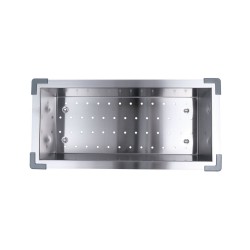 Zero Radius Stainless Steel Over the Sink Strainer - B1800 Zero Radius Stainless Steel Over the Sink Strainer - B1800
