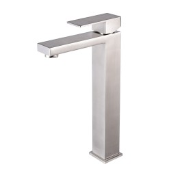 Palma Single Hole Vessel Faucet - Brushed Nickel