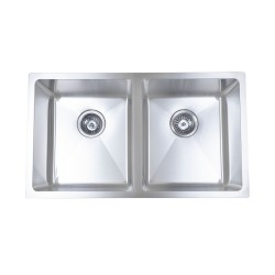B1607 Undermount Stainless Steel Kitchen Sink 20 mm Corners