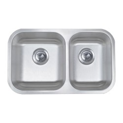 B804 Undermount Stainless Steel Double Bowl Kitchen Sink