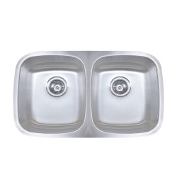 B811-8 Undermount Stainless Steel Double Bowl Kitchen Sink B811-8 Undermount Stainless Steel Double Bowl Kitchen Sink