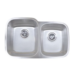 B814 Undermount Stainless Steel Double Bowl Kitchen Sink