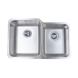 B820 Undermount Stainless Steel Double Bowl Kitchen Sink